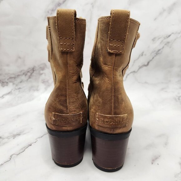 Sorel Brown Ankle Boots - Picture 4 of 8
